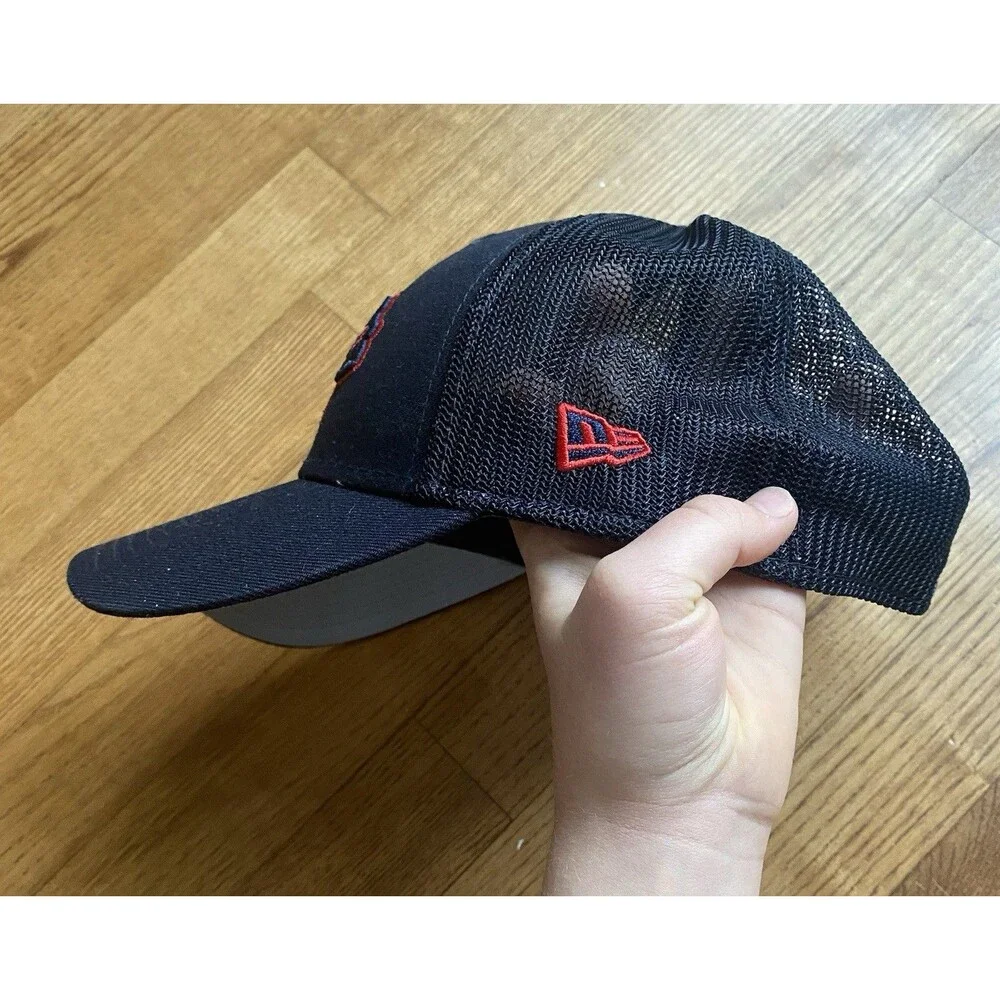 New Era Navy/Red Atlanta Braves 2023 On-Field Low Pro Batting Practice Hat Youth